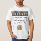 T-shirt — Miljarder Tシャツ (正面)