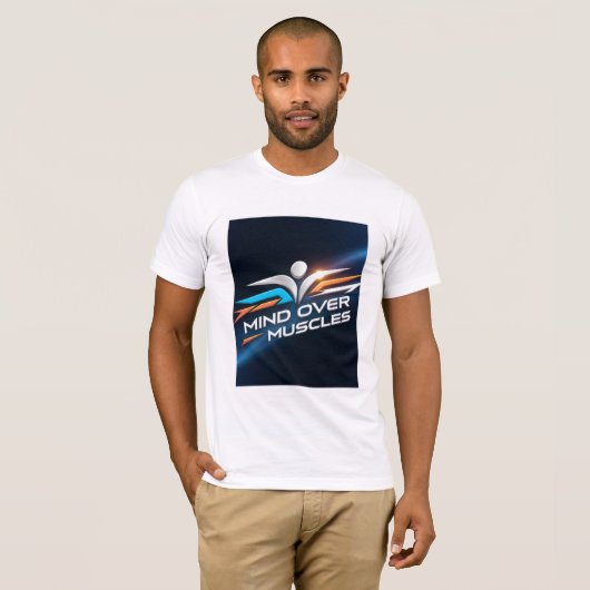 T-shirt Mind Over Muscles Tシャツ (正面フル)