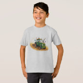 T-Shirt mit Traktor Motiv Tシャツ (正面フル)