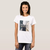 T-shirt Modem Minimalist Tシャツ (正面フル)