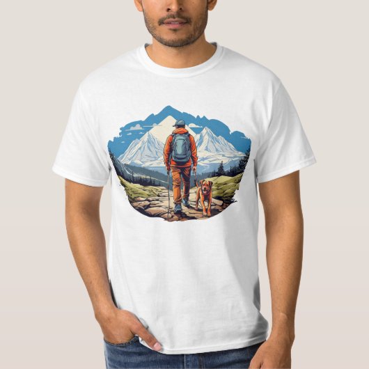 T-shirt Montagne : Aventurez-vous au sommet! Tシャツ (正面)