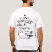 T-shirt Motivation Tシャツ (裏面)