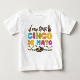 T-Shirt-My First Cinco de Mayo Baby  ベビーTシャツ