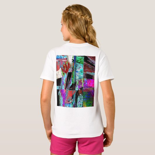 T‑Shirt – Neon Pulse Tシャツ (裏面フル)