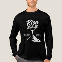 T_Shirt Never Settele , Stay Strong トライブレンドTシャツ