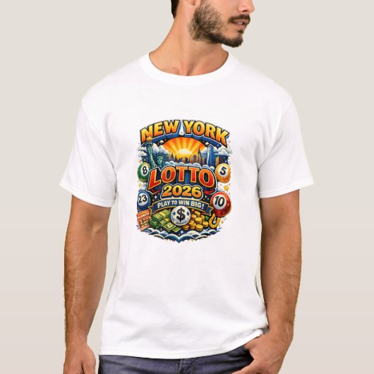 T-shirt New York Lotto 2026 Tシャツ (正面)