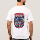 T-Shirt New York Rangers 2026 Tシャツ (裏面)