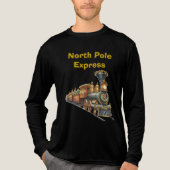 T-Shirt-North Pole Express Long Sleeve Tri-Blend T トライブレンドＴシャツ (正面)