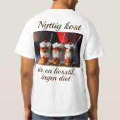 T-shirt — Nyttig kost Tシャツ (裏面)