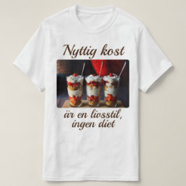 T-shirt — Nyttig kost Tシャツ