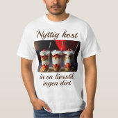 T-shirt — Nyttig kost Tシャツ (正面)