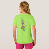 T shirt of light colour tシャツ (裏面フル)