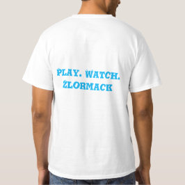 T-shirt Officiel ZlorNation - Play. Watch. Zlorma Tシャツ