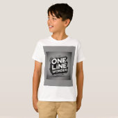 T-shirt One Line Wonder  Tシャツ (正面フル)