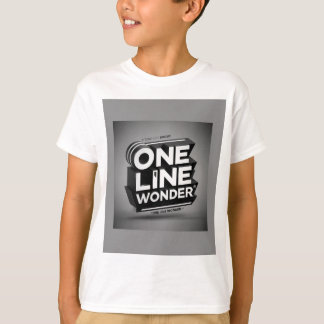 T-shirt One Line Wonder  Tシャツ