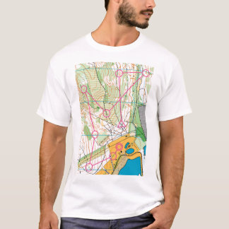 T-Shirt - Orienteering map Tシャツ