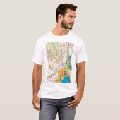 T-Shirt - Orienteering map Tシャツ (正面フル)