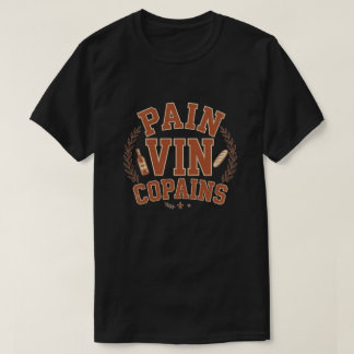 T-shirt Pain Vin Copains Tシャツ