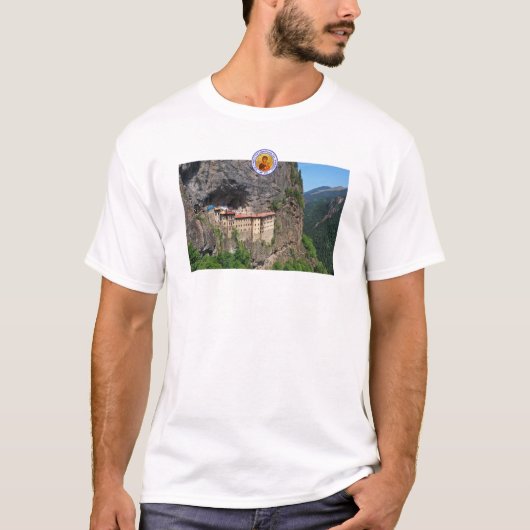 T-Shirt Panagia Soumela Monastery Tシャツ (正面)