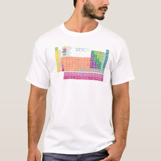 T-Shirt periodic table of elements Tシャツ