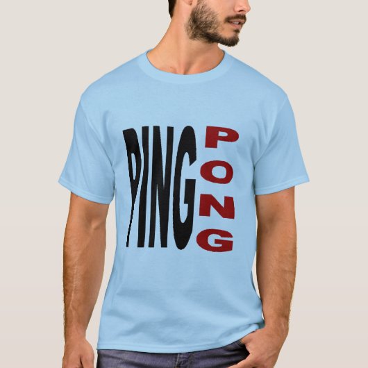 T-shirt  PING PONG Tシャツ (正面)