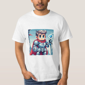 T-shirt Pixel Knight Tシャツ