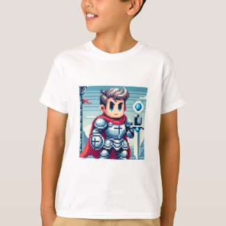T-shirt Pixel Knight Tシャツ