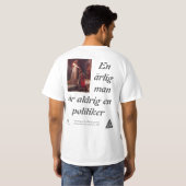 T-shirt — Politiker Tシャツ (裏面フル)