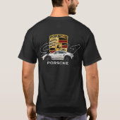 T-Shirt Porsche 911 Classic Sports Car  Tシャツ (裏面)