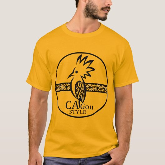 T-shirt pour homme CAgou STYLE Tシャツ (正面)
