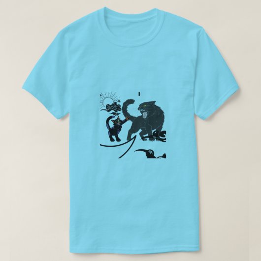 T-shirt pour hommes tシャツ (デザイン正面)
