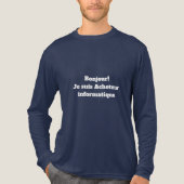 T-Shirt pour l'Acheteur informatique トライブレンドＴシャツ (正面)