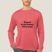 T-Shirt pour l'Acheteur informatique トライブレンドＴシャツ (正面)