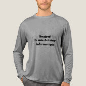 T-Shirt pour l'Acheteur informatique トライブレンドＴシャツ (正面)