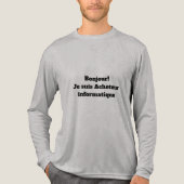 T-Shirt pour l'Acheteur informatique トライブレンドＴシャツ (正面)