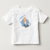 T-shirt pour les touts petits dessin lapin mignon  トドラーTシャツ (正面)