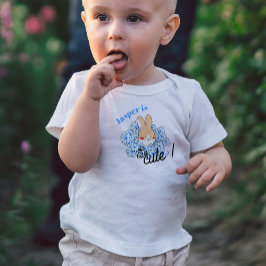 T-shirt pour les touts petits dessin lapin mignon  トドラーTシャツ