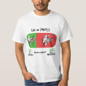 T-Shirt pour ne pas en faire trop au travail ! Tシャツ (正面)