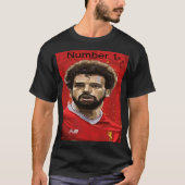 T-shirt pour  supporteur de Mohammed Salah Tシャツ (正面)