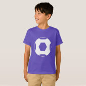 T-shirt pourpre  BALLON DE FOOT Tシャツ (正面フル)