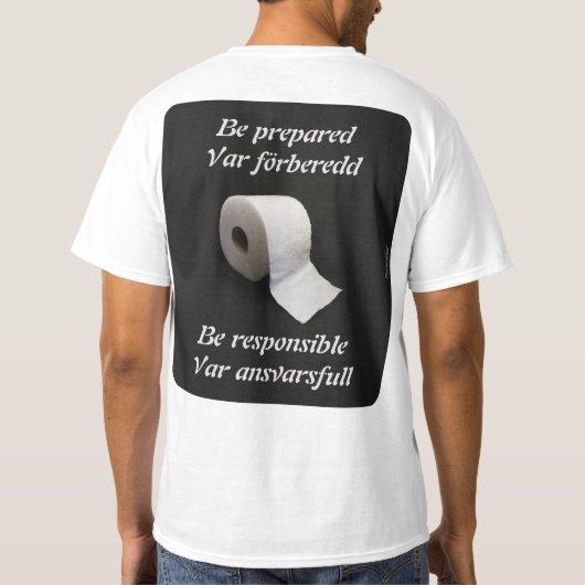 T-shirt — Prepper Tシャツ (裏面)