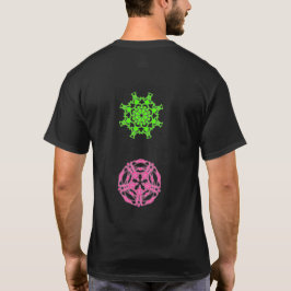 T-shirt psychédélique kaléidoscope fractal tシャツ
