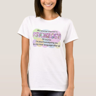 T-Shirt Psychology Love Language (ADHD, Autistic) Tシャツ