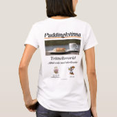 T-shirt — Pudding Tシャツ (裏面)