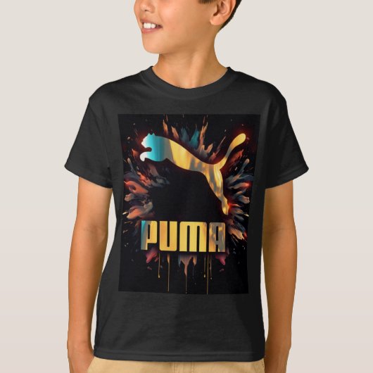 t-shirt puma tシャツ (正面)