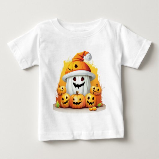 T-shirt Pumpkin Pals and Magical Tales ベビーTシャツ (正面)