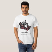 T-Shirt Québécois: Mosaïque Unie d'Érable  Tシャツ (正面フル)