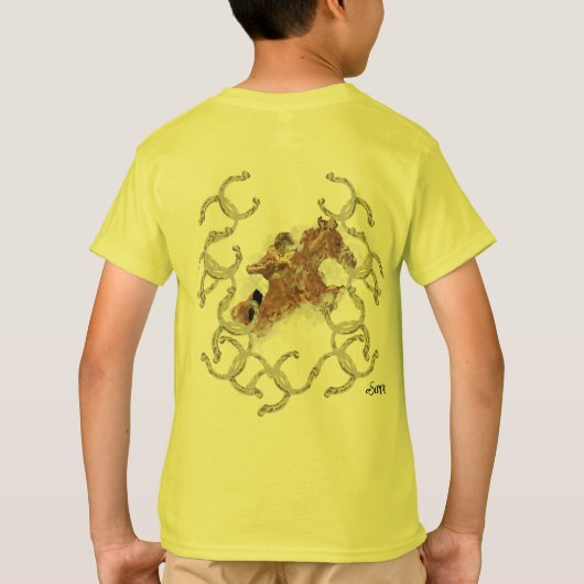 T-Shirt : Race is On Tシャツ (裏面)