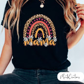 T-shirt rainbow mum, mother's day celebration tシャツ