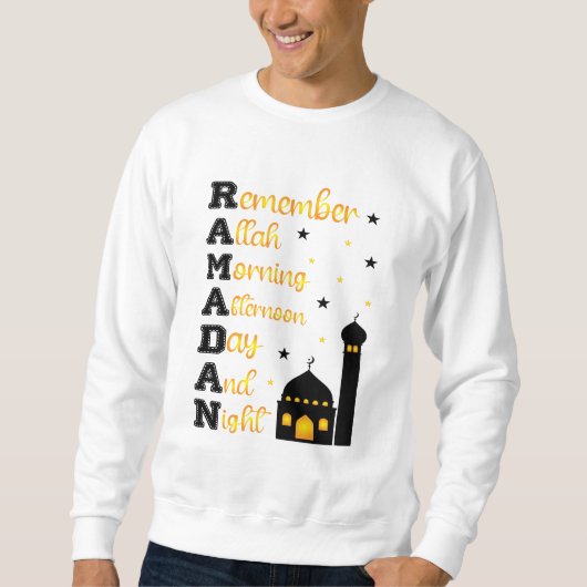 T-Shirt- RAMADAN Long Sleeve Shirt スウェットシャツ (正面)